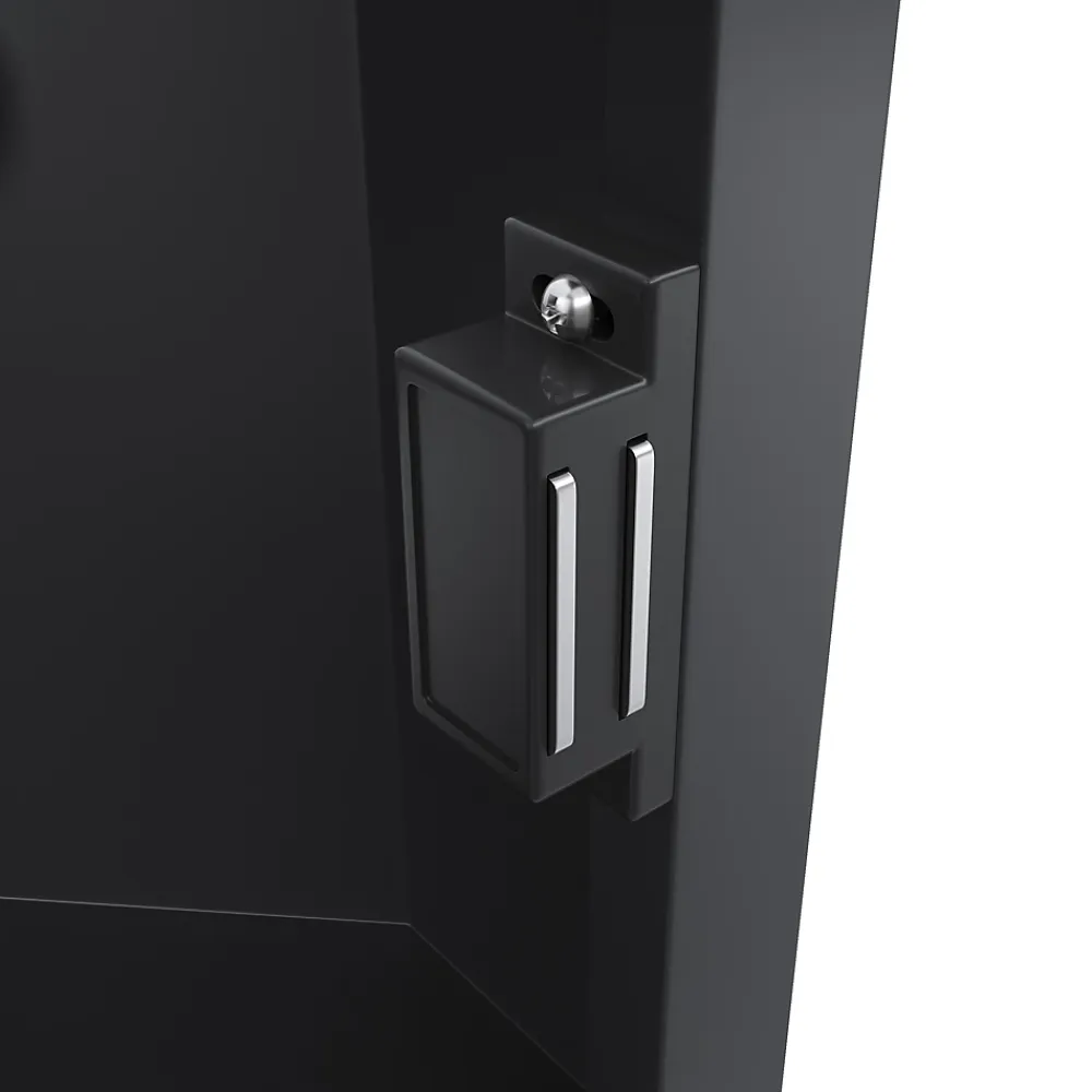 Sirhona Armoire de toilette 60x75cm + Interrupteur tactile + LED température 3 couleurs + Anti-buée + Prise rasoir