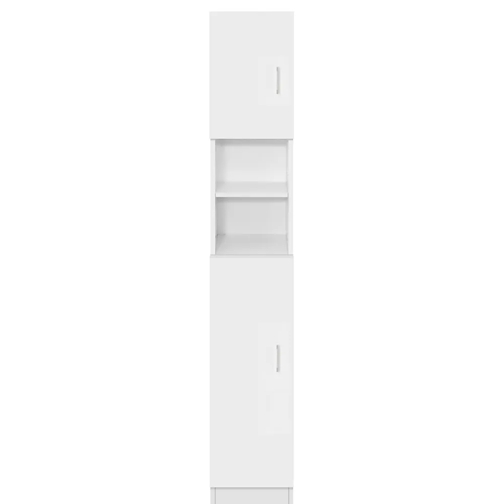 Meuble De Salle De Bains Faible Profondeur|Armoire De Salle De Bains|Ml-Design Armoire haute salle de bain colonne blanc MDF 30x190x25 cm