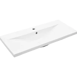 Vidaxl Armoire lavabo de bain avec bassin intégré chêne artisanal