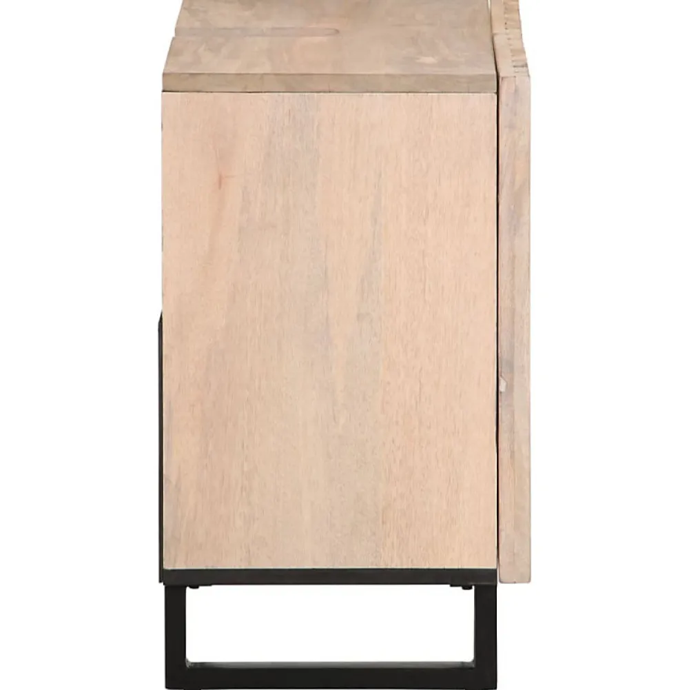 Meuble Wc|Vidaxl Armoire lavabo de bain 62x34x58 cm bois massif de manguier