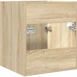 Vidaxl Armoire lavabo de salle de bain chêne sonoma 41x38,5x46 cm
