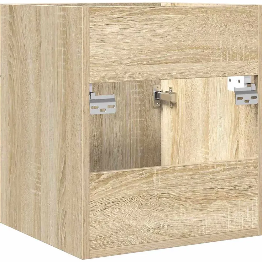 Vidaxl Armoire lavabo de salle de bain chêne sonoma 41x38,5x46 cm