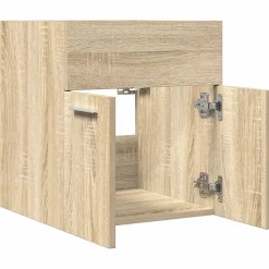 Vidaxl Armoire lavabo de salle de bain chêne sonoma 41x38,5x46 cm