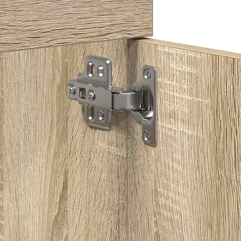 Vidaxl Armoire lavabo de salle de bain chêne sonoma 41x38,5x46 cm