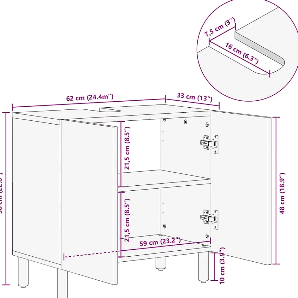 Meuble Wc|Vidaxl Armoire lavabo de salle de bain noir bois d'ingénierie