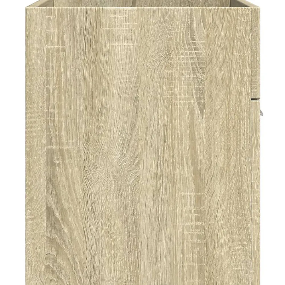 Vidaxl Armoire lavabo de salle de bain chêne sonoma bois d'ingénierie