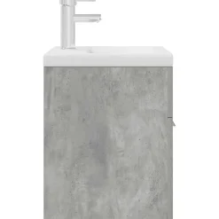 Vidaxl Armoire lavabo de salle de bain avec bassin intégré et robinet