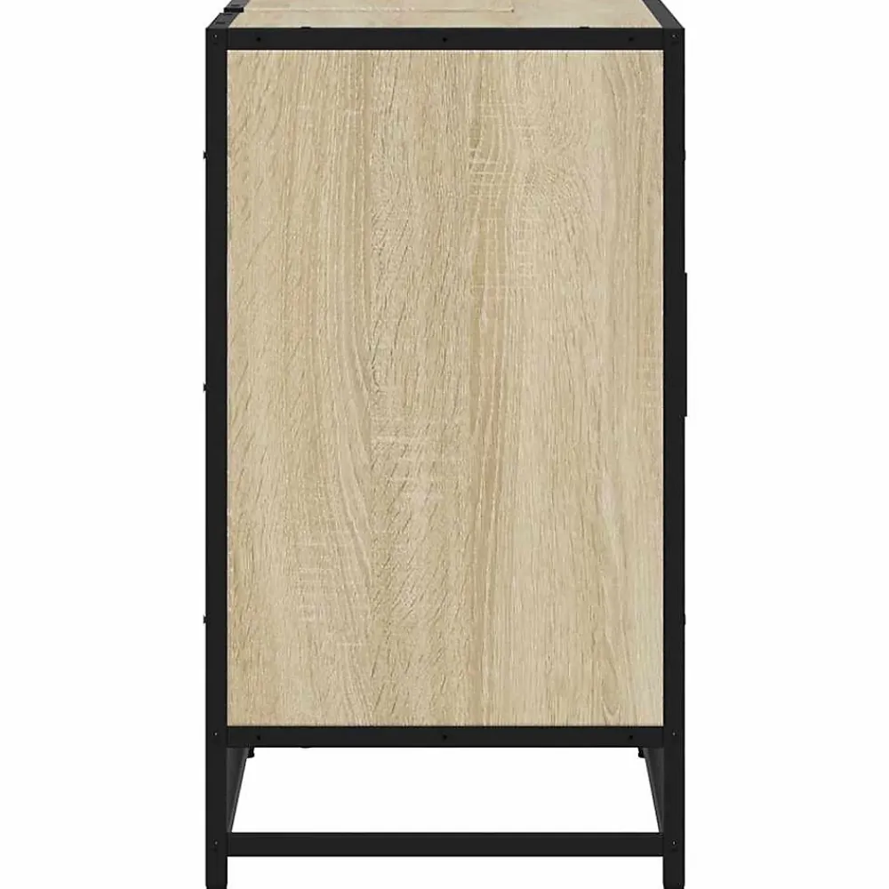 Vidaxl Armoire lavabo de salle de bain chêne sonoma bois d'ingénierie