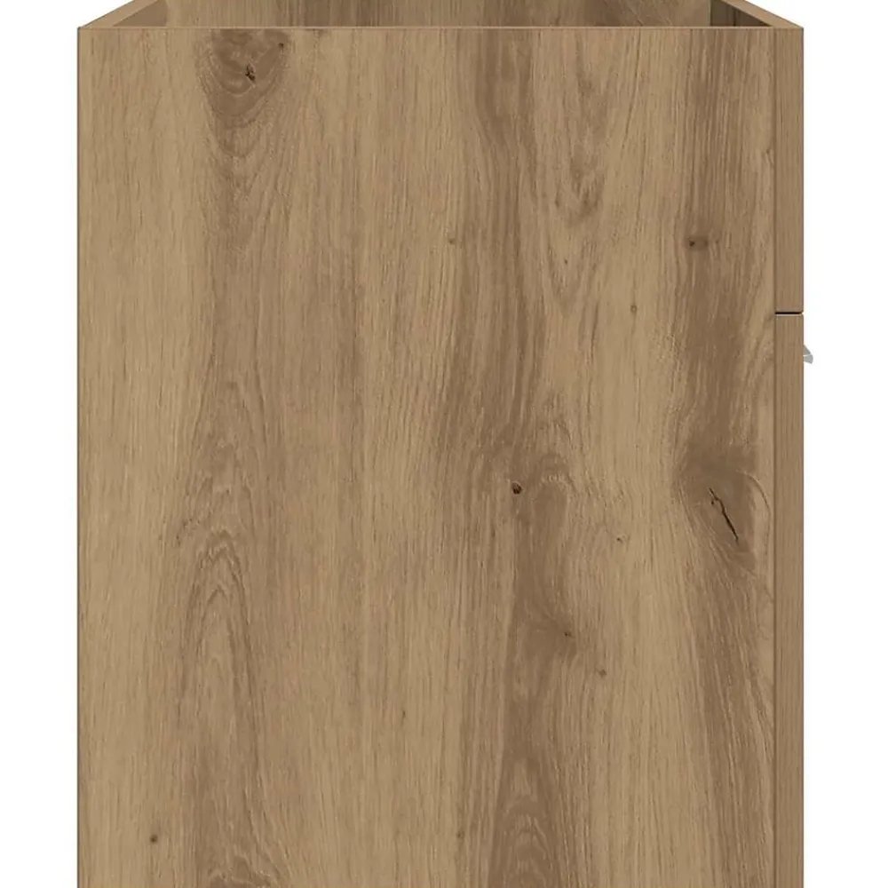 Vidaxl Armoire lavabo de salle de bain chêne artisanal bois ingénierie