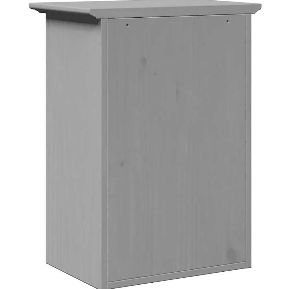 Vidaxl Armoire murale de salle de bain BODO gris 44x30x60 cm