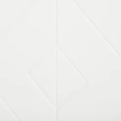 kleankin Armoire murale de salle de bain - porte, 2 étagères, 2 niches - acier doré MDF blanc