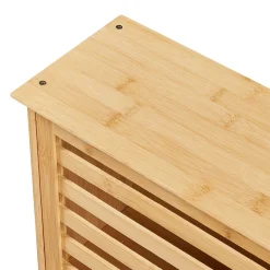[En.Casa] Armoire murale de salle de bain Järfälla bambou 55 x 37 x 16 cm naturel en.casa