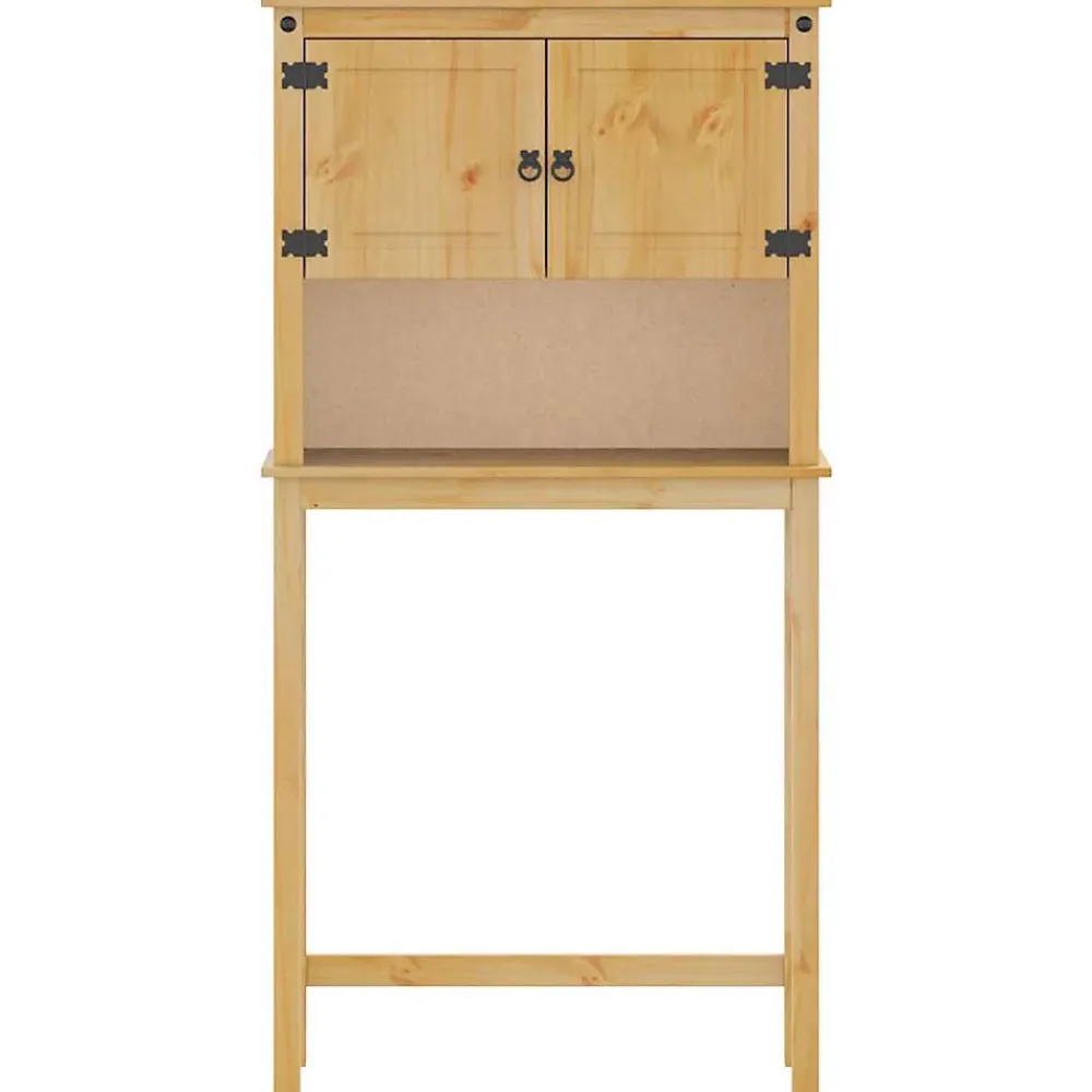Meuble Wc|Vidaxl Armoire pour machine à laver salle de bain Corona pin massif