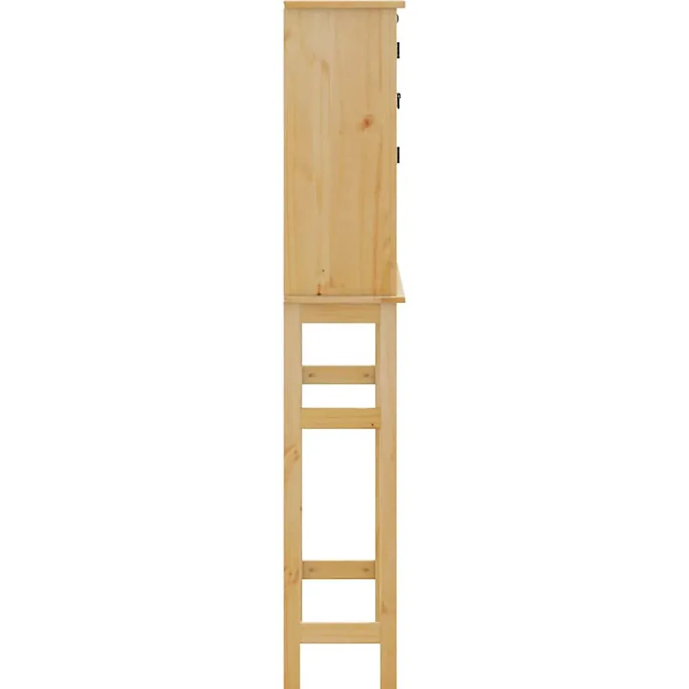 Meuble Wc|Vidaxl Armoire pour machine à laver salle de bain Corona pin massif