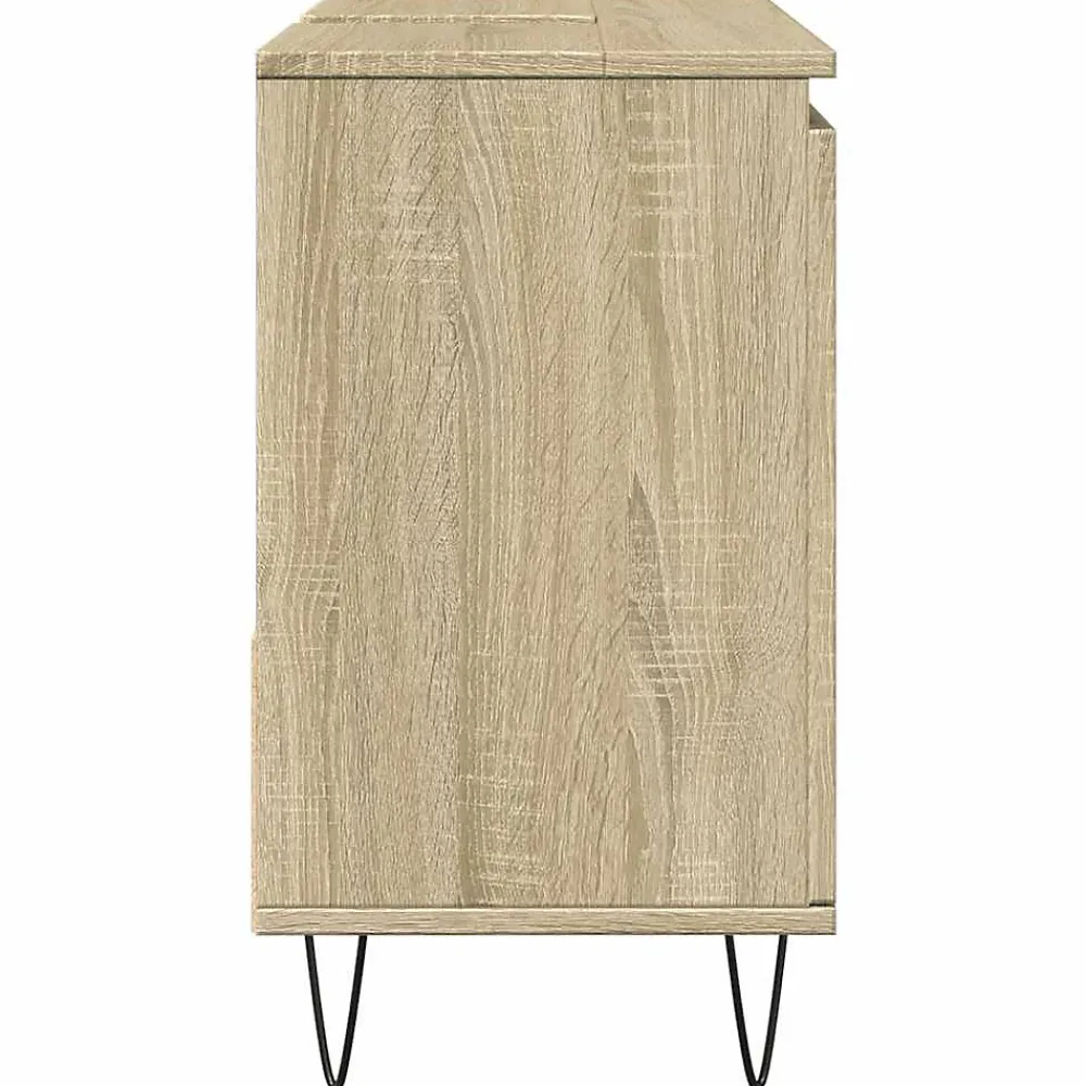 Vidaxl Armoire salle de bain chêne sonoma 65x33x60 cm