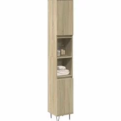 Vidaxl Armoire salle de bain chêne sonoma 30x30x190 cm