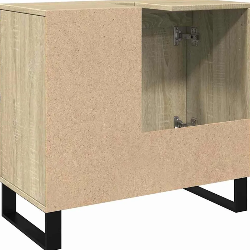 Meuble Wc|Vidaxl Armoire salle de bain chêne sonoma 65x33x60 cm