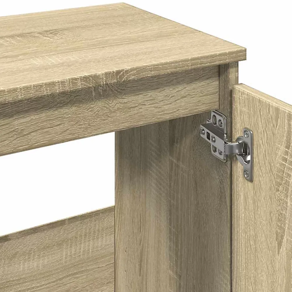 Meuble Wc|Vidaxl Armoire salle de bain chêne sonoma 65x33x60 cm