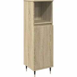 Vidaxl Armoire salle de bain chêne sonoma 30x30x100 cm