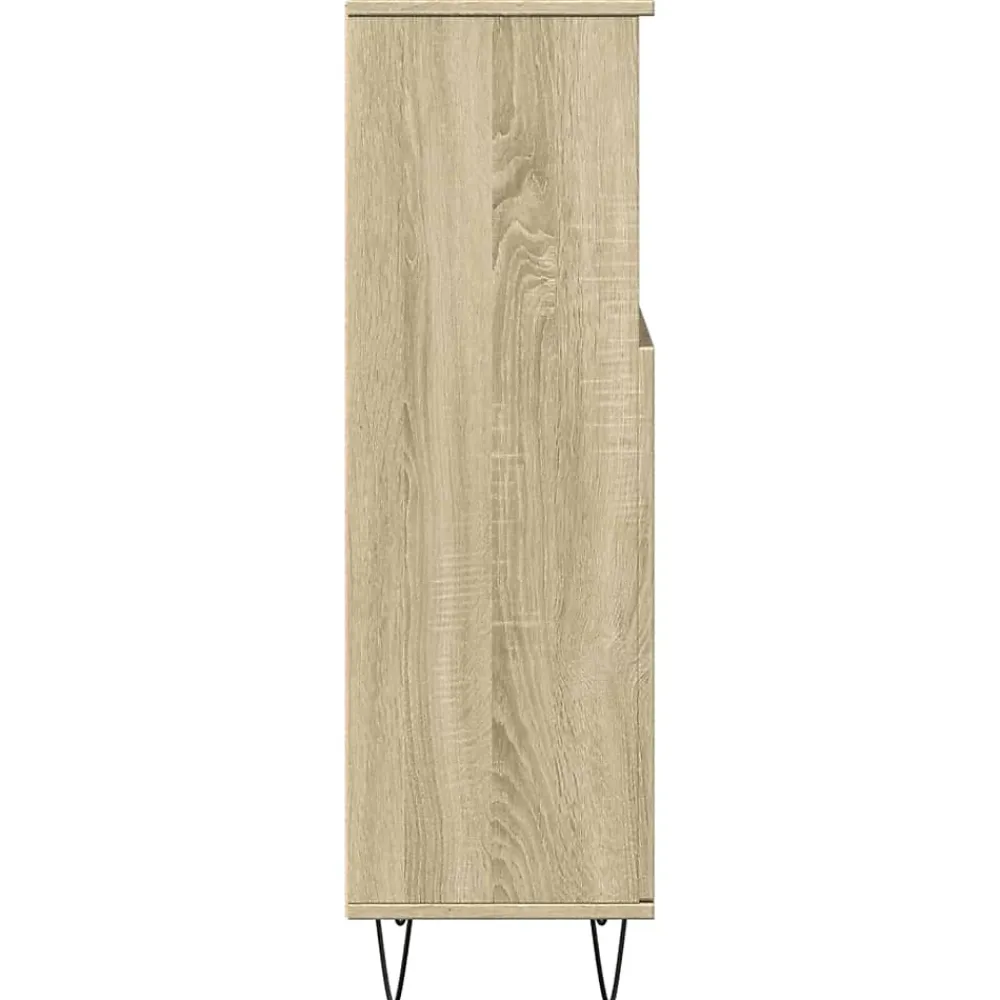 Meuble Wc|Vidaxl Armoire salle de bain chêne sonoma 30x30x100 cm