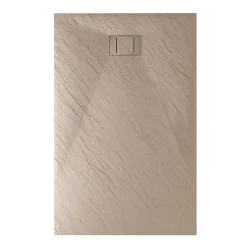 Bac à douche 70x120x2,6 CM Rectangulaire Tortourelle Effet Pierre mod. Blend