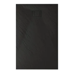 Bac à douche 70x150x2,6 CM Rectangulaire Anthracite Effet Pierre mod. Blend
