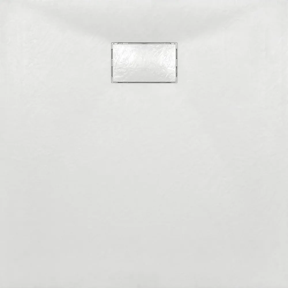 Vidaxl Bac de douche SMC Blanc 90 x 90 cm