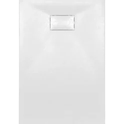 Vidaxl Bac de douche SMC Blanc 120 x 70 cm