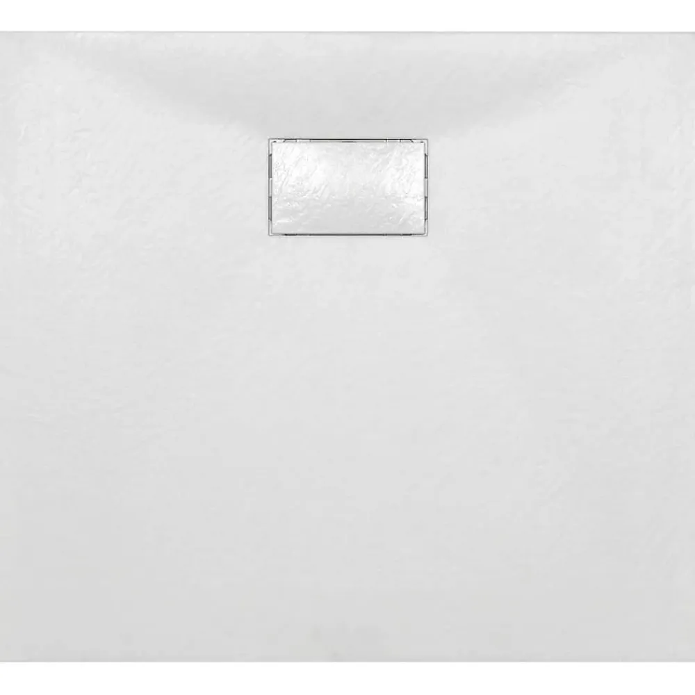 Vidaxl Bac de douche SMC Blanc 90 x 80 cm