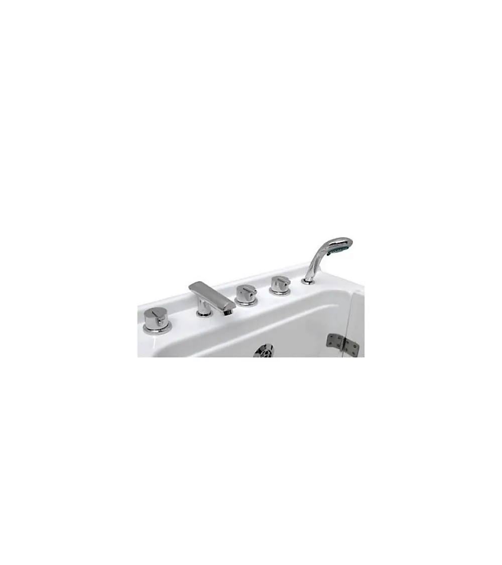 Baignoire À Porte|Azura Home Design Baignoire à porte KASTRAKI 151x75x61 cm droit ou gauche - droit