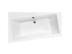 Azura Home Design Baignoire angle gauche ZIANIGI avec tablier - 170cm