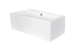 Azura Home Design Baignoire angle gauche ZIANIGI avec tablier - 160cm