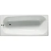 Baignoire Droite|Roca Baignoire avec pieds CONTESA 150x70cm percée un trou en acier blanc - - A236096000