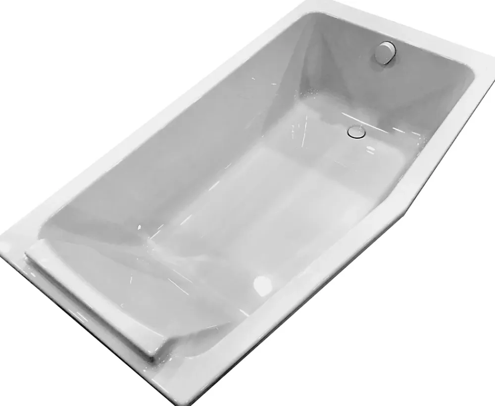 Jacob Delafon Baignoire bain douche 170 x 85 cm blanc mat