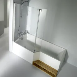 Baignoire Droite|Jacob Delafon Baignoire bain douche 170 x 90 cm Neo blanc mat gauche