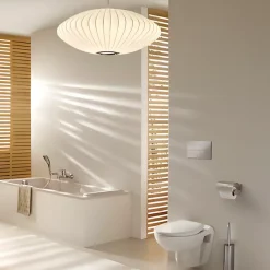 Baignoire Droite|Jacob Delafon Baignoire bain douche Struktura + pare bain + étagère 170 X 75