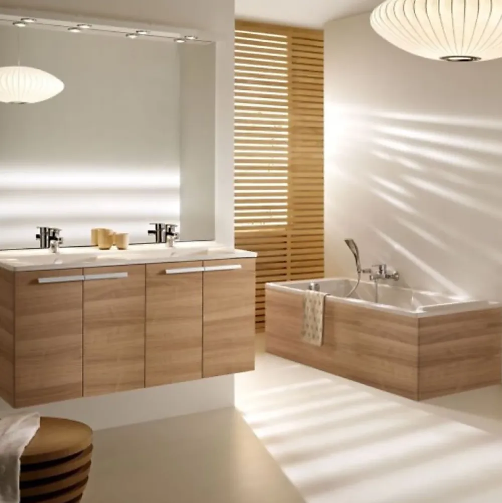 Jacob Delafon Baignoire bain douche Struktura compacte Acrylique renforcé 170 x 75