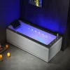 Archipel Baignoire balneo LORD SOLO BLACK 1 place 170x75 - DROITE