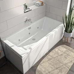 Allibert Baignoire balnéo Essentia Kando 180 x 80 cm