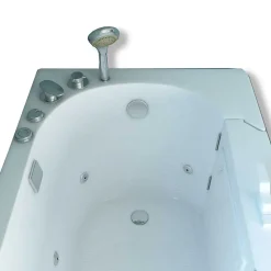 Baignoire À Porte|Eliteshopping Baignoire balnéo avec porte à droite 153 x 76 cm Pansy