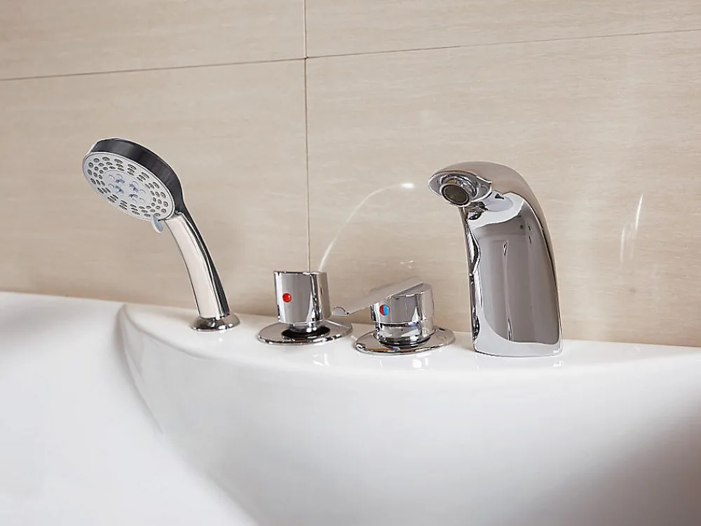 Vente-unique Baignoire balnéo blanche - 1 place - 140L - 150 x 75 x 54,5 cm - Angle droit - GAVINO