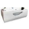 Baignoire Balnéo|Eliteshopping Baignoire Balnèo Blanche 170 X 90 cm 11 jets Freesia