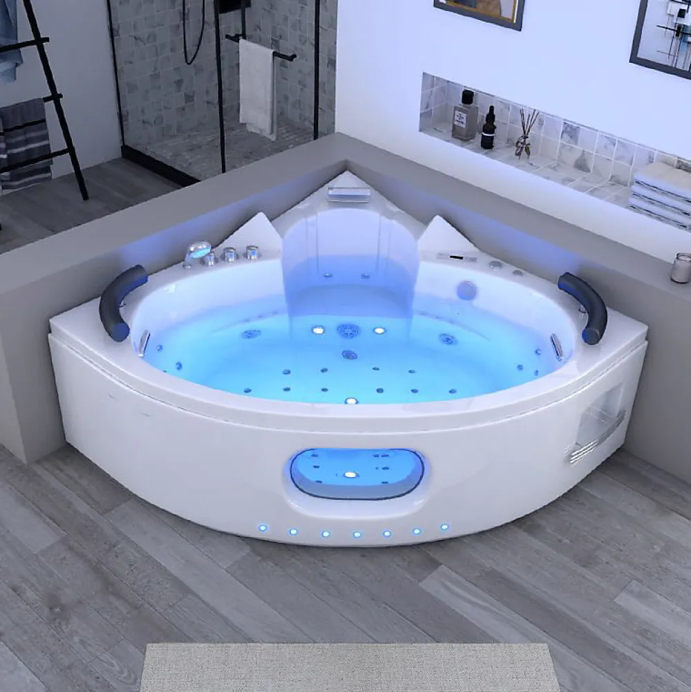 Distribain Baignoire balnéo Corleone 48 jets Whirlpool
