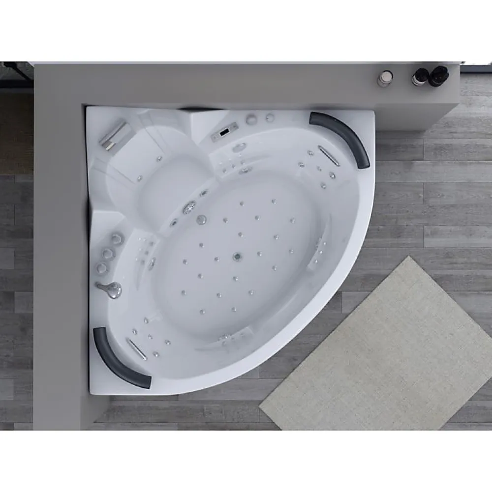 Distribain Baignoire balnéo Corleone 48 jets Whirlpool