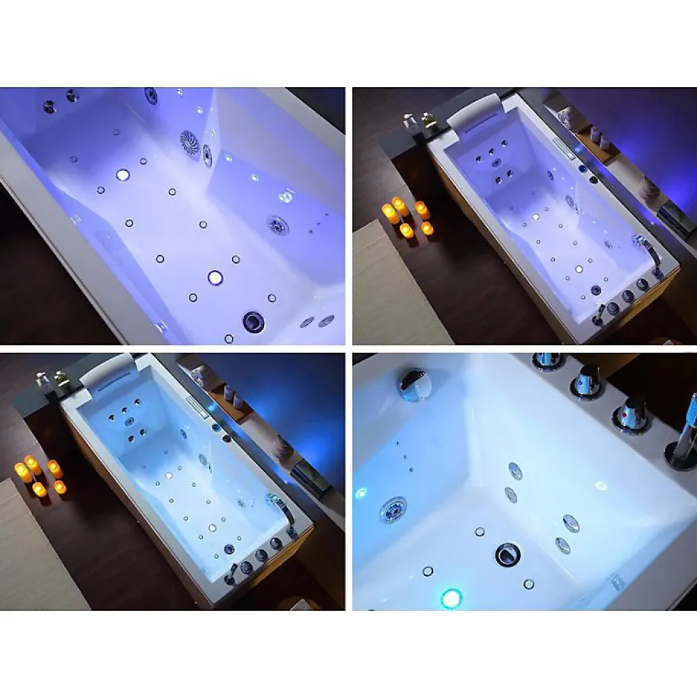 Distribain Baignoire balnéo D-Mumbai 30 jets Whirlpool