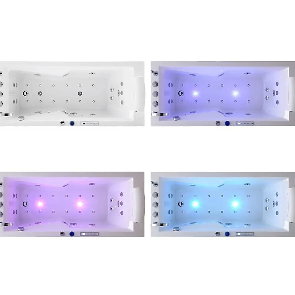 Distribain Baignoire balnéo D-Mumbai 30 jets Whirlpool