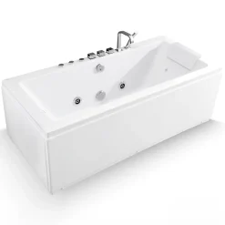 Baignoire Balnéo|Spalina Baignoire balnéo droite Sikinos 170x78 cm, By