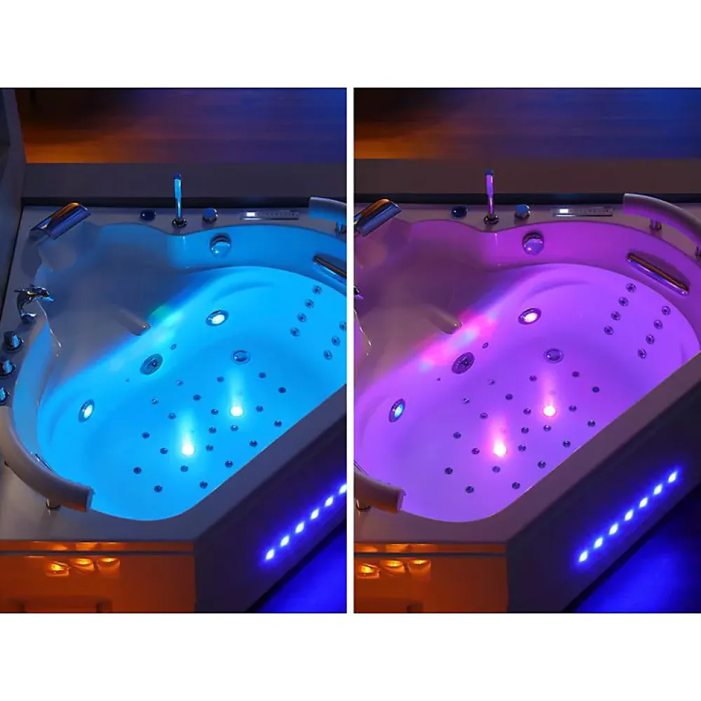 Baignoire Balnéo|Distribain Baignoire balnéo Dubaï 47 jets + massage cervicales Whirlpool