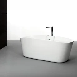Baignoire Îlot|Spalina Baignoire balnéo îlot Tao Bulle 170x80 cm, blanc, By