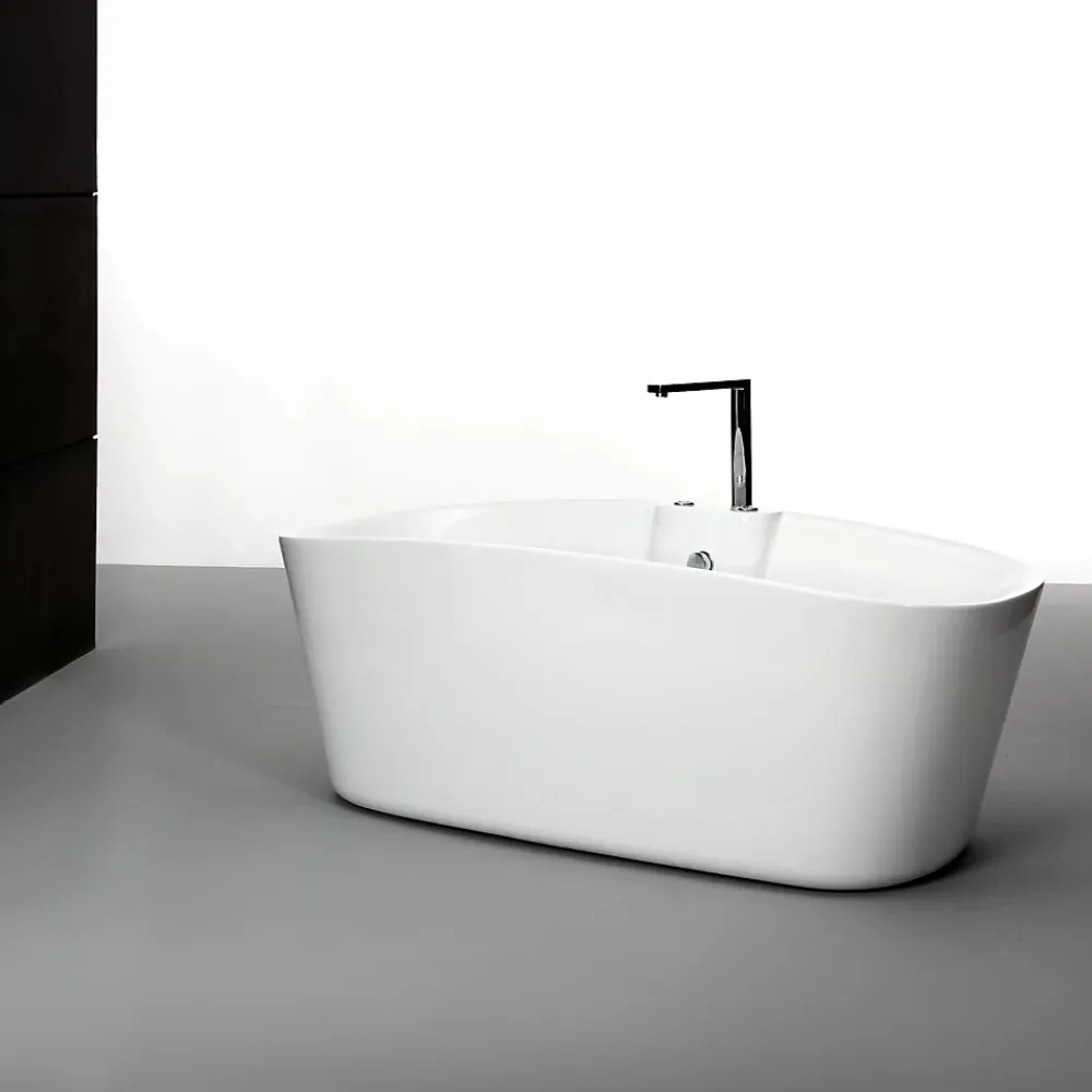 Baignoire Îlot|Spalina Baignoire balnéo îlot Tao Bulle 170x80 cm, blanc, By